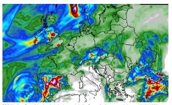 uk and europe weather forecast latest november 3 remnants of hurricane zeta sparks gusts heavy rainfall to britain